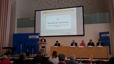 129. CDU Kreisparteitag - Beratung zum Leitantrag Europa, Ulrich Beul